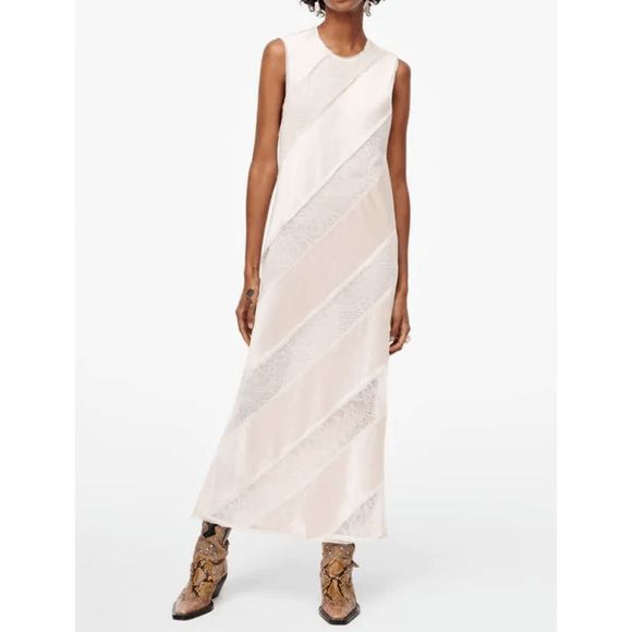 Zara Limited Edition Contrasting Diagonal Dress - Picture 2 of 14